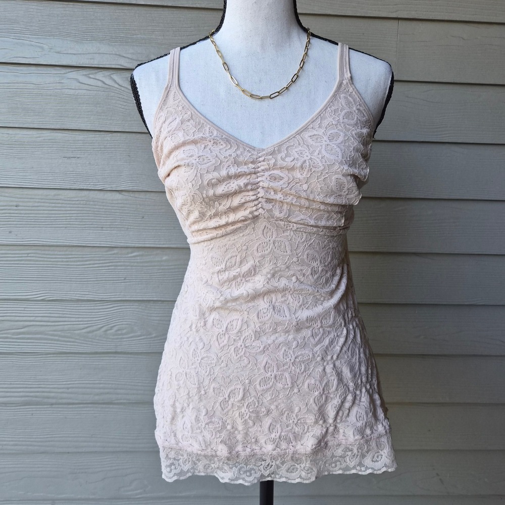 Bali Lace Shaping Camisole Women 2XL Y2K Coquette Balletcore Dollette Fairycore